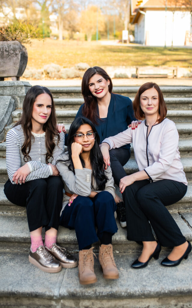 HR services team outside